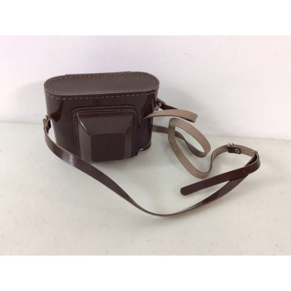 Vintage Cosmic 35 Camera & Leather Case
